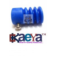 OkaeYa Plastic Worm Gear w/ Reducer - 6mm D Shape Shaft Coupling
